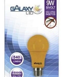LAMPADA LED 9W 540LM ANTI INSETO GALAXY 1260