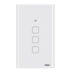50dc68e7-540a-4694-8494-0c3870561e0c INTERRUPTOR 3 TECLAS TOUCH INTELIGENTE WI-FI BRANCO 4X2 FAME 4666