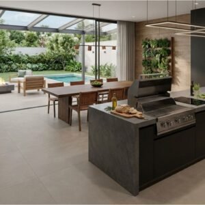 PORCELANATO ACETINADO GRIGGIO NOTTE HD 121X121 BELLE (2,93)