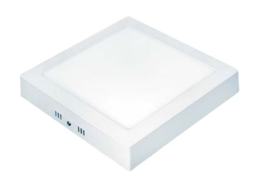 1e9614c1-de6c-468c-b28d-2e09aacbb66f PAINEL LED 18W METAL QUADRADO SOBREPOR BRANCO 6500K TASCHIBRA 15070124