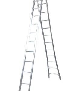 ESCADA ALUMINIO EXTENSIVEL (ABRE/ESTENDE) 12 DEGRAUS REAL (EX12)