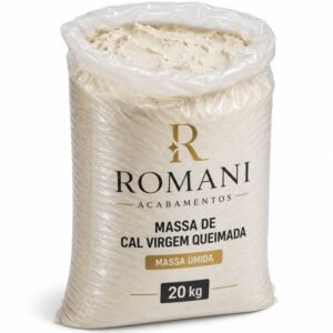 MASSA BRANCA CAL/AREIA QUAIMADA PRONTA UMIDA 20KG ROMANI#
