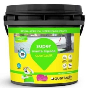 SUPER MANTA LIQUIDA BRANCA BALDE 12KG QUARTZOLIT