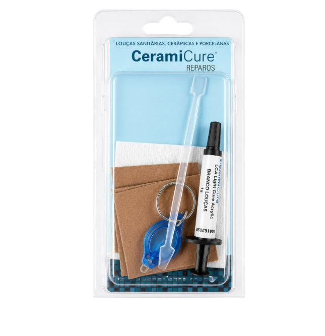 0bc9dd4c-8b5c-4a81-96c1-568bf1ae324c REPARO LOUÇAS/CERÂMICAS/PORCELANATOS CERAMICURE - BRANCO PEROLA
