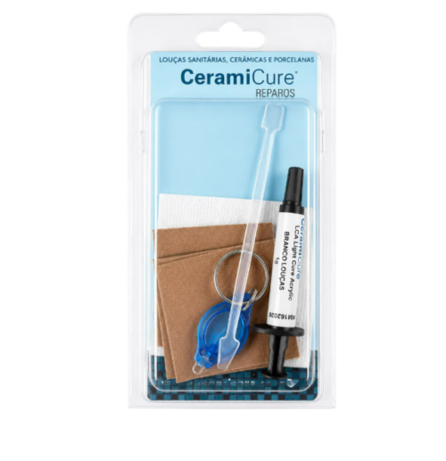 16c95a23-c685-441c-bdc9-640ecec92bab REPARO LOUÇAS/CERÂMICAS/PORCELANATOS CERAMICURE- CINZA MEDIO