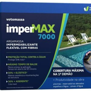 IMPERMEABILIZANTE IMPERMAX 7000 FIBRAS FLEXIVEL 18KG VOTORAN#